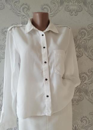 100% ліоцел сорочка біла