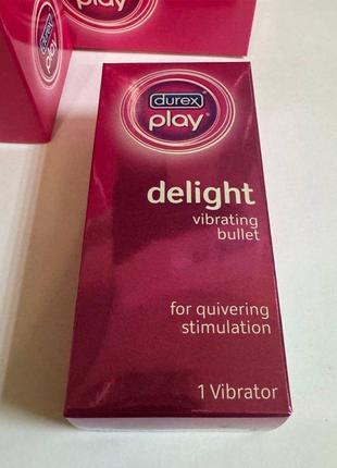 Вібромасажер durex play delight vibrating bullet 2