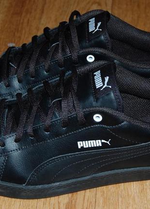 Новые кожаные кроссовки 41 р puma soft foam оригинал