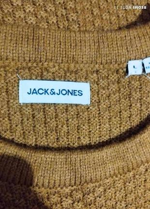 Стильный комфортный свитер популярного бренда из данных jack &amp; jones4 фото