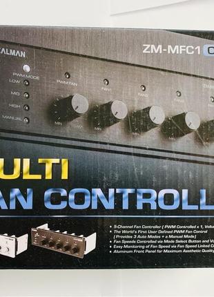 Реобас zalman zm-mfc1 multi fan speed controller - 5 channel -...