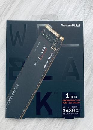 Ssd wd black sn750 1 tb nvme (wds100t3x0c) + гарантия!+ мин цена