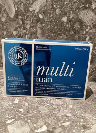 Multi man витамины для мужчин  мужской комплекс1 фото