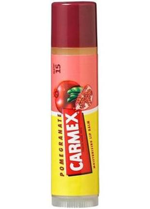 Бальзам для губ carmex зі смаком граната стік1 фото