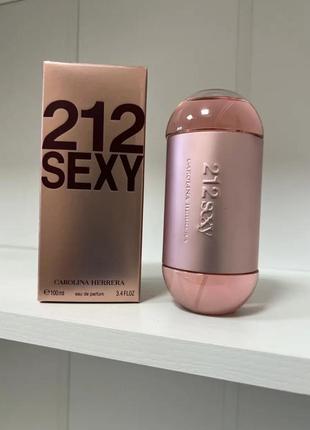 Жіноча парфумована вода carolina herrera 212 sexy (кароліна херера 212 sexy) 60 мл1 фото