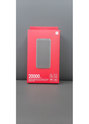 Xiaomi powerbank 20000 mah