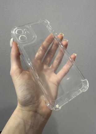 Прозрачный силиконовый чехол на айфон 11 iphone