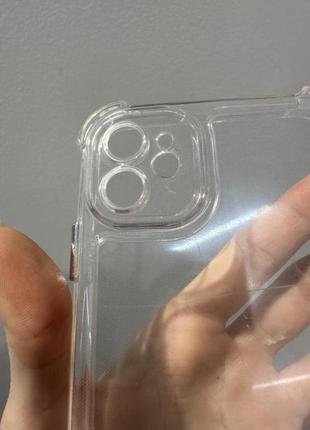 Прозрачный силиконовый чехол на айфон 11 iphone4 фото