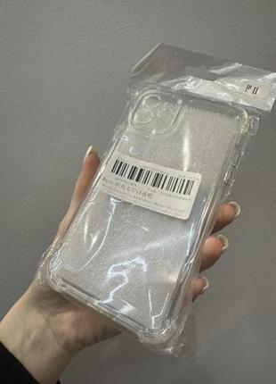 Прозрачный силиконовый чехол на айфон 11 iphone2 фото