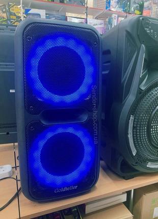 Портативна колонка goldteller gt-6032 60w