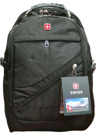 Рюкзак міський swiss bag 8810 з дощовиком 50*33*25 см 32 літри1 фото