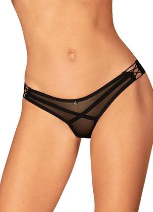 Трусики obsessive roxelia thong xl/2xl