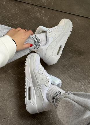 Air max 90 white3 фото