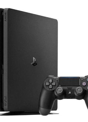 Ігрова приставка sony playstation 4 slim 500 gb black