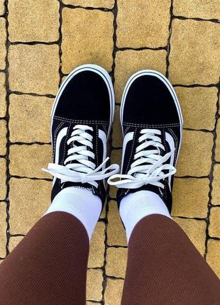 Vans old skool classic жіночі кеди1 фото