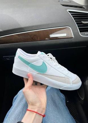 Nike blazer low platform жіночі кеди3 фото