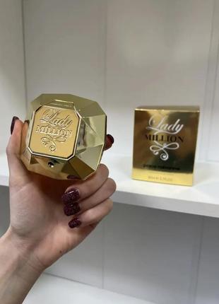 Paco rabanne lady million парфюмована вода 100 мл  пако рабан леді мільйон міліон духи жіночі аромат5 фото