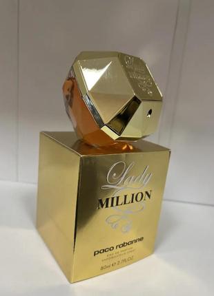 Paco rabanne lady million парфюмована вода 100 мл пако рабан леді мільйон міліон духи жіночі аромат7 фото