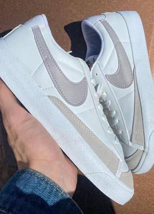 Nike blazer low жіночі кросівки6 фото