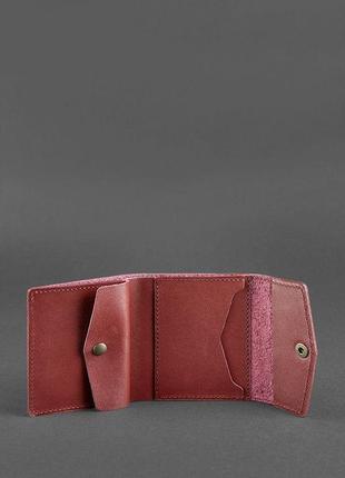 Жіночий шкіраний гаманець із натуральної шкіри краст3 фото