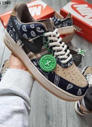 Nike travis scott x nike air force low cactus jack