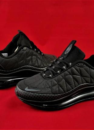 Термо кросівки nike air max 720 black чоловічі чорні найк