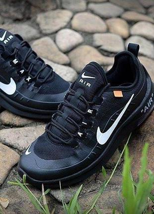 Чоловічі кросівки nike air max axis style чорні black 41-45р1 фото