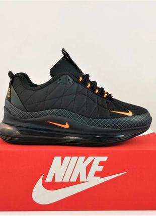 Чоловічі термо кросівки nike air max 720 black чорні найк2 фото