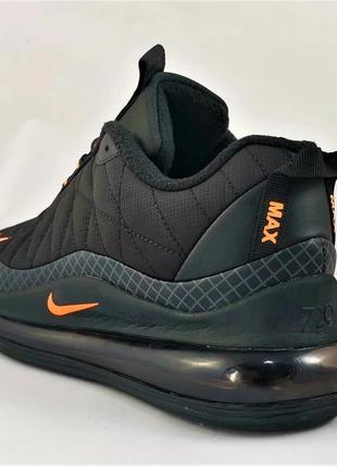 Чоловічі термо кросівки nike air max 720 black чорні найк5 фото