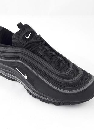 Чоловічі кросівки nike air max 97 чорні 41-45р1 фото