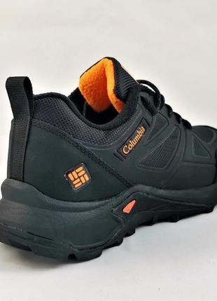 Чоловічі термо кросівки columbia чорні коламбиа термо взуття7 фото