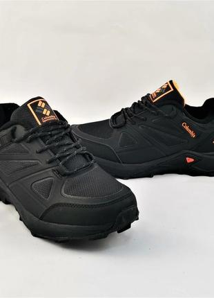 Чоловічі термо кросівки columbia чорні коламбиа термо взуття8 фото