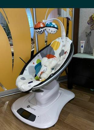 Заколисуючий центр mamaroo. дитяча гойдалка 4momss3 фото