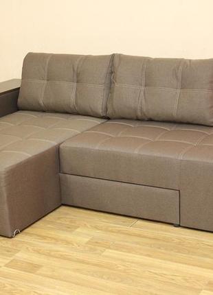 Новий кутовий диван трансформер "бруклін" української меблевої фа1 фото