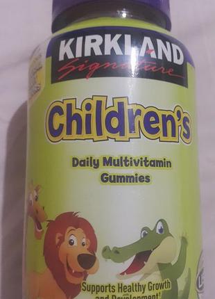 Мультивитамины для детей   kirkland signature children´s complete