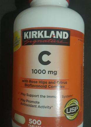 Вітамін сша kirkland з 1000 мг. 500 штук