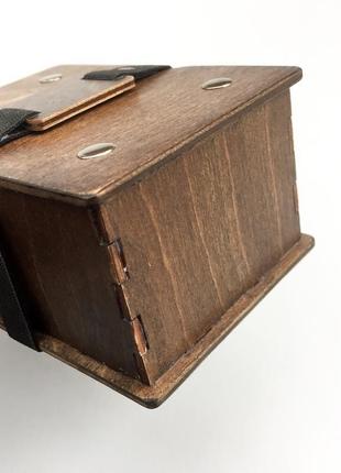 Деревянная коробочка для карт, кристаллов, небольших вещиц3 фото