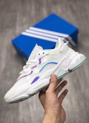 Adidas ozweego cloud white sky tint