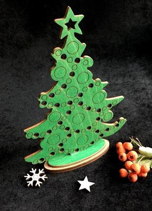 Ялинка для новорічного декору з дерева3 фото