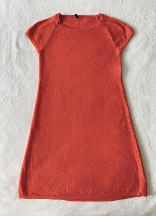Сукня червона 100% вовна benetton