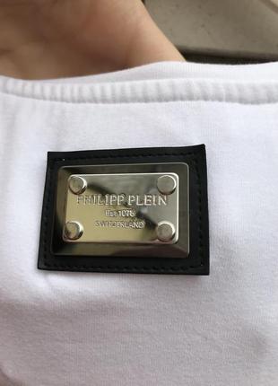 Белая футболка с микки маусом philipp plein6 фото