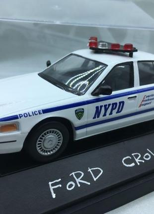 1:43 ford crown victoria police nypd new york 1/43