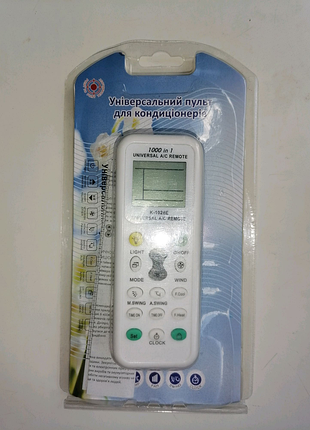 Пульт для кондиционера универсальный 1000 в 1