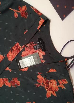 Модная блуза new look, 100% вискоза, размер 14/42, новая с этикеткой5 фото