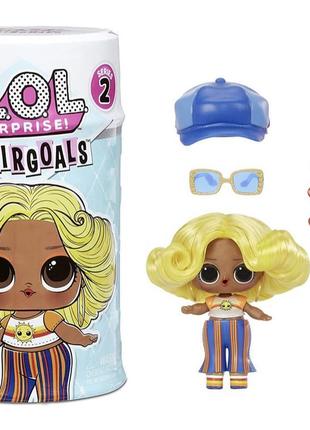 Lol surprise hairgoals series 2 doll with real hair