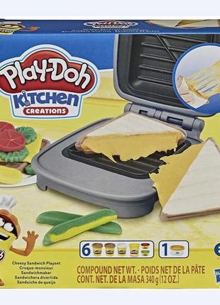 Пластилін play doh kitchen creations cheesy sandwich