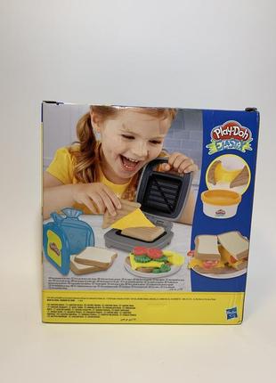 Пластилін play doh kitchen creations cheesy sandwich5 фото