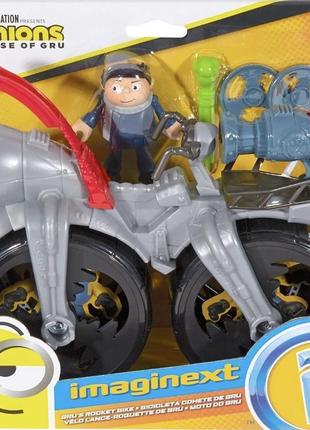 Fisher price minions gru's rocket bike ракетний велосипед