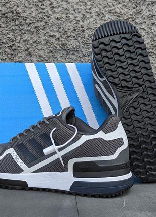 Кросівки чоловічі adidas zx 750 hd сірі5 фото