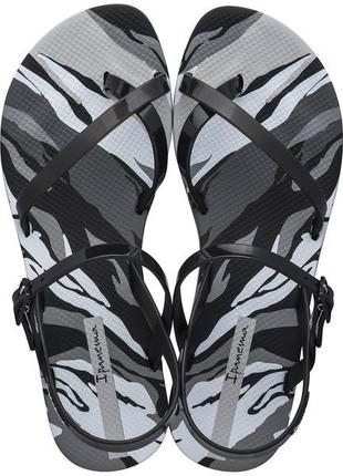 Сандалії жіночі ipanema fashion sandal ix fem black/black/grey2 фото